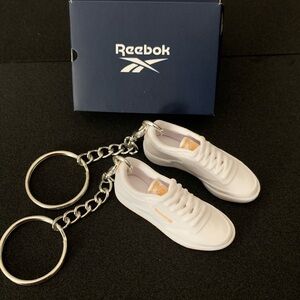 Reebok Club C 85 Orange Sneaker Keychains - Available Left & RIght